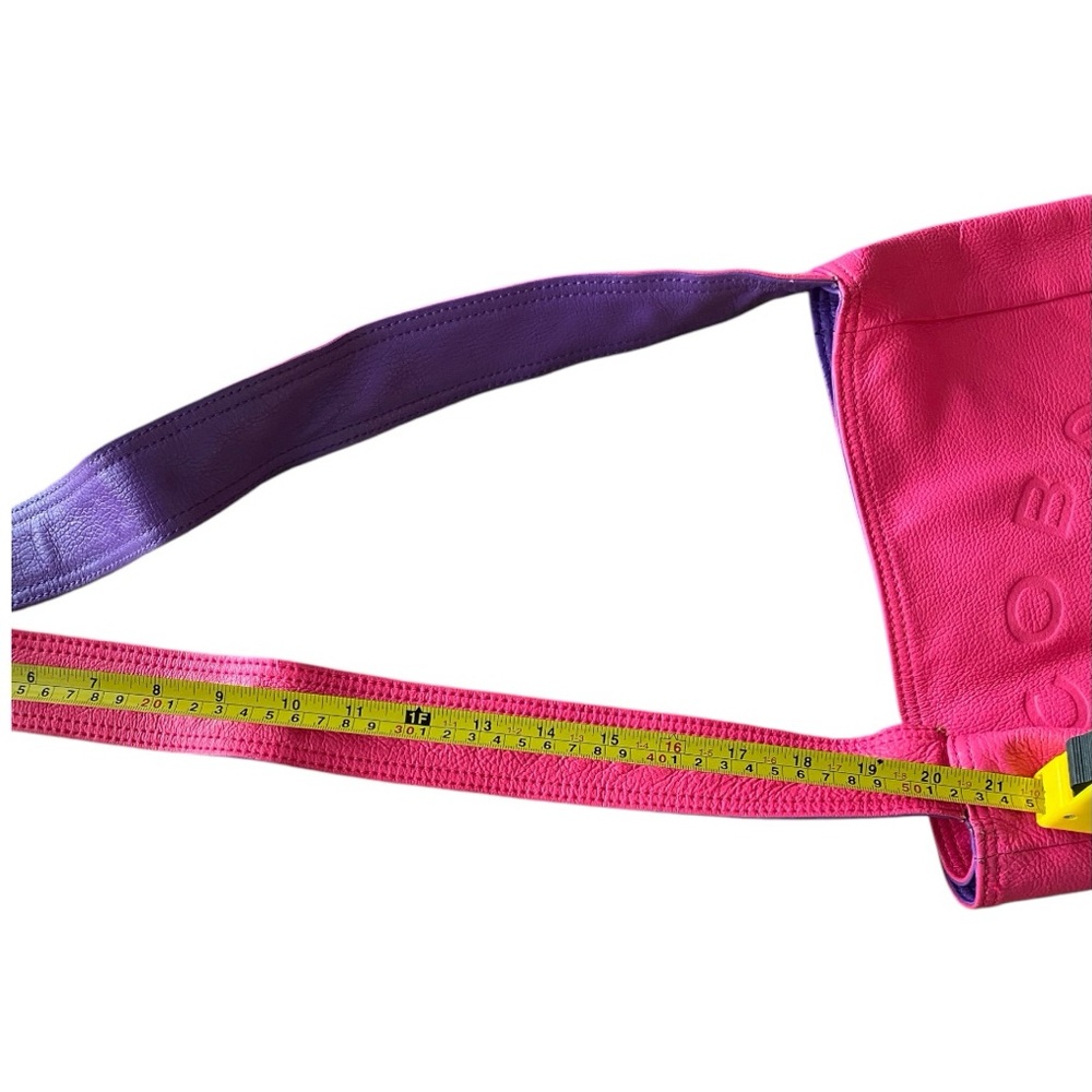 Rare Y2K Vintage Hot pink reversible Marc Jacobs cross body messenger bag - Picture 7 of 14